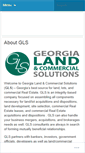 Mobile Screenshot of georgialandsolutions.com